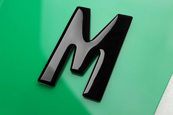 10x Wholesale Gel Letters for Number Plates