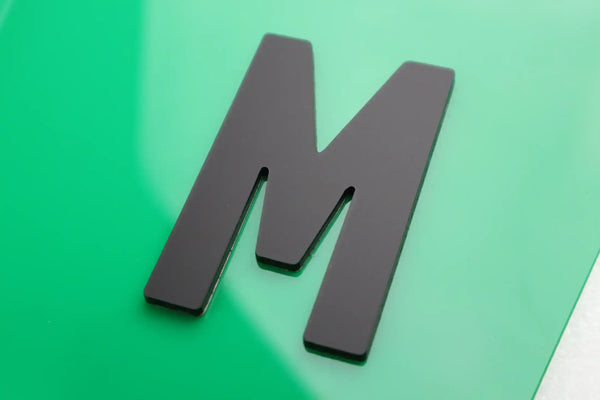 Bulk Wholesale 3mm Matte 4D Number Plate Digits