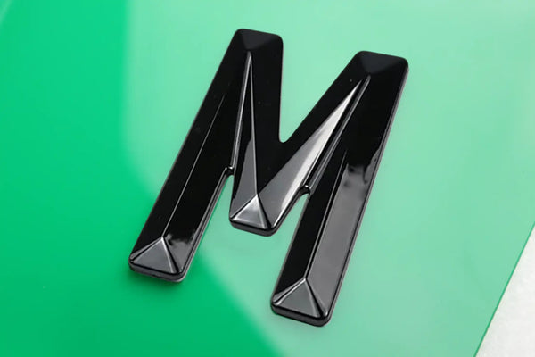 Wholesale Retro Bevelled Diamond Number Plate Digits