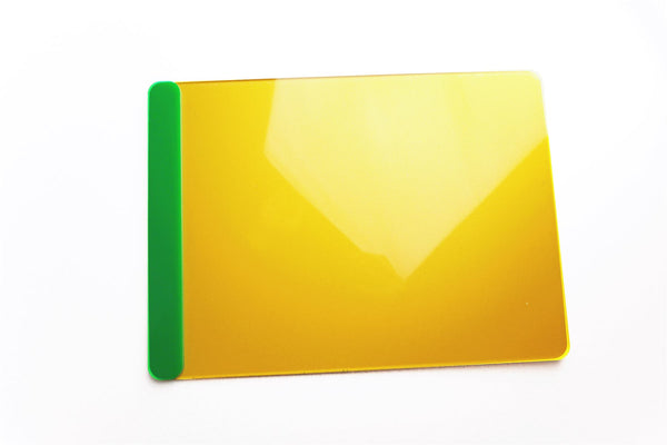 4D Acrylic Electric Vehicle EV Green Number Plate Flashes