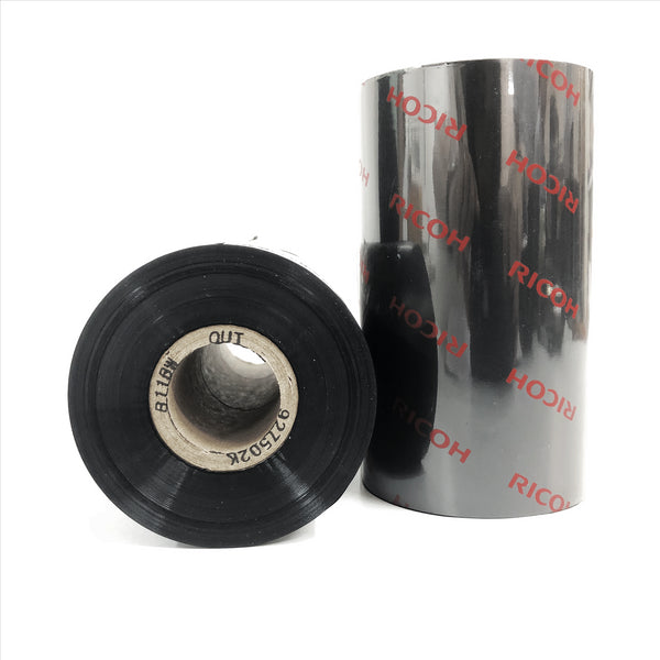 Ricoh B110A Number Plate Wax/Resin Thermal Ribbon Rolls