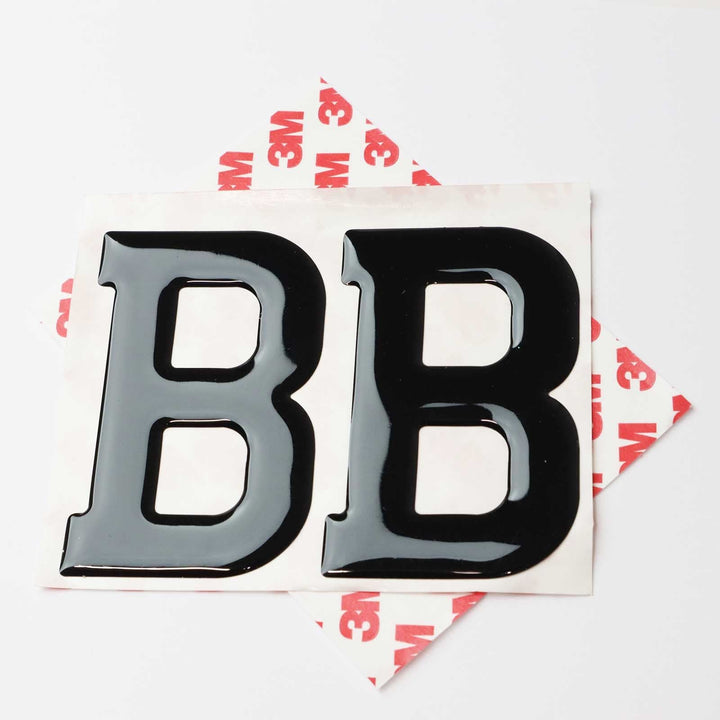 10x Wholesale Gel Letters for Number Plates Meena Lite