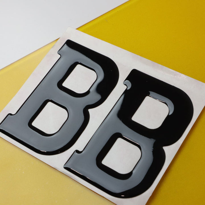 10x Wholesale Gel Letters for Number Plates – Meena Lite