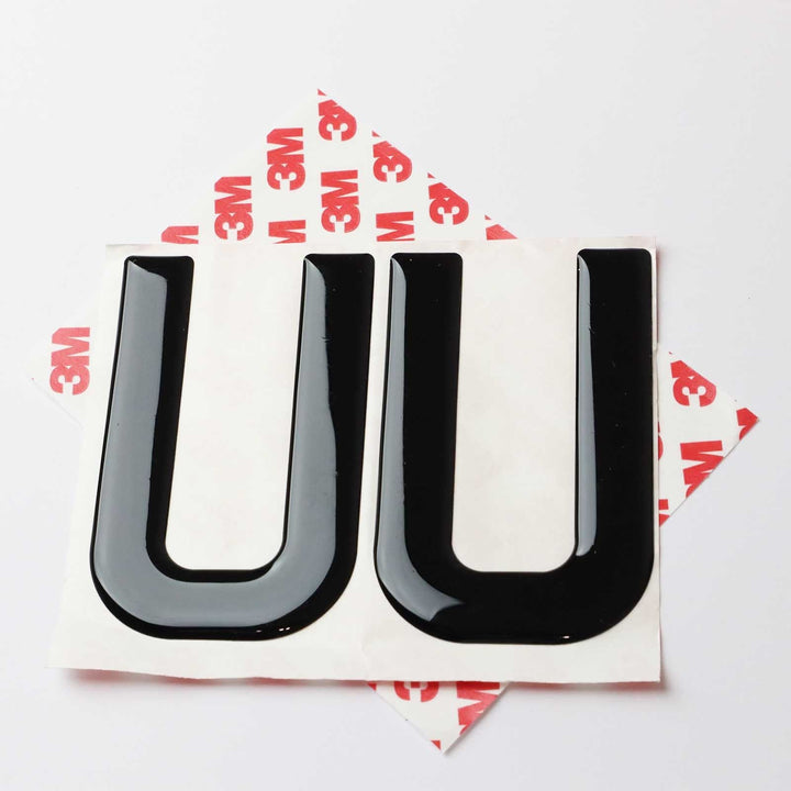 10x Wholesale Gel Letters for Number Plates Meena Lite